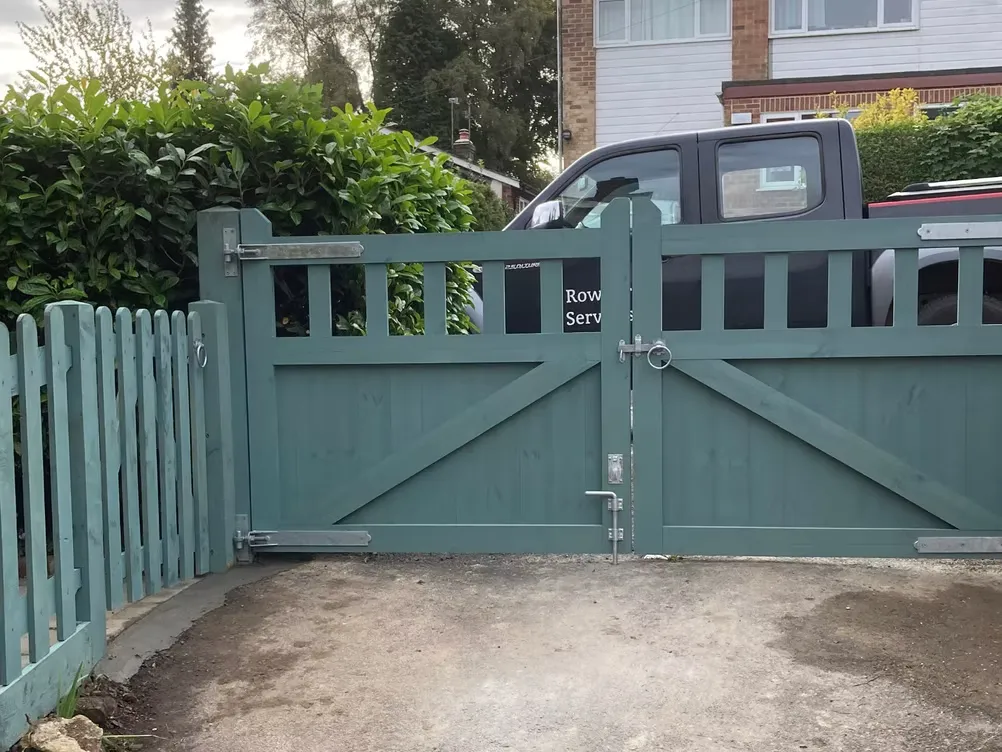 Automated gate installation