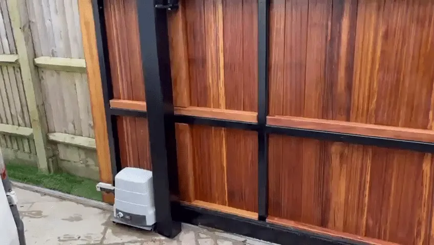 Automated gate installation